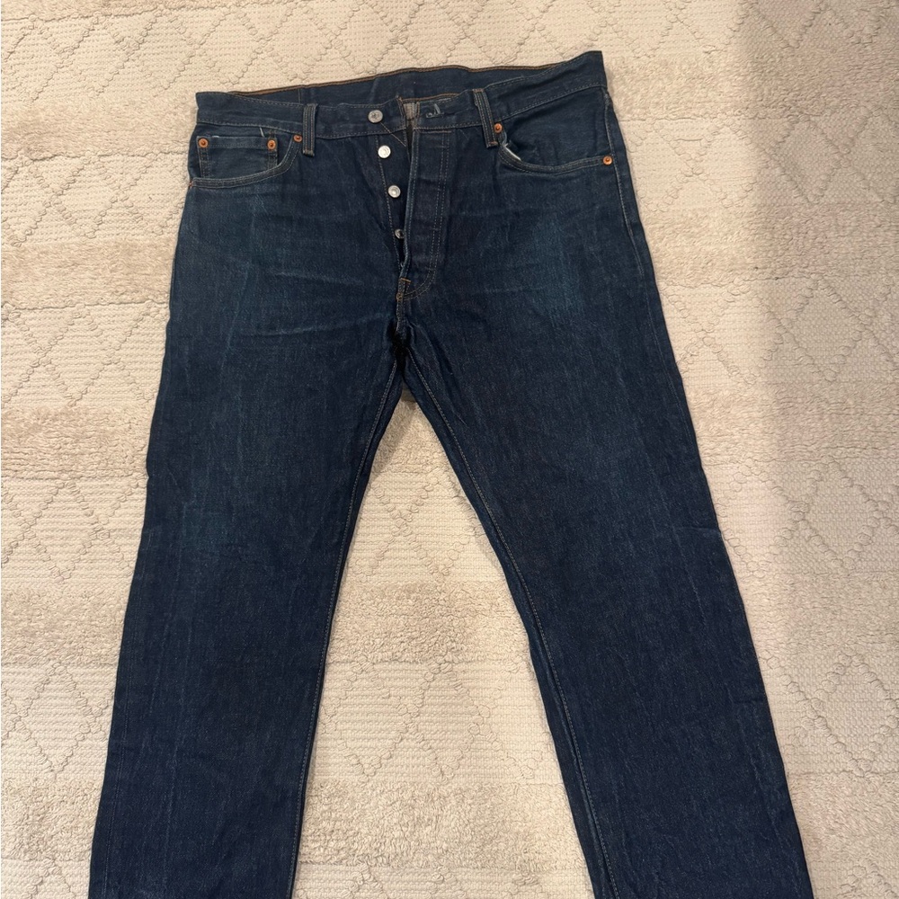Levi's Dark Blue Straight Men's Jeans